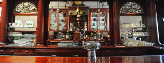 Comstock Saloon Mahogany Bar